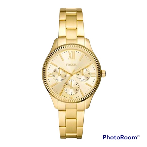 Fossil Accessories - Gold Fossil Watch